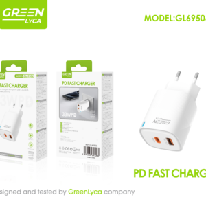 33W A+C带灯PD充电器 欧规